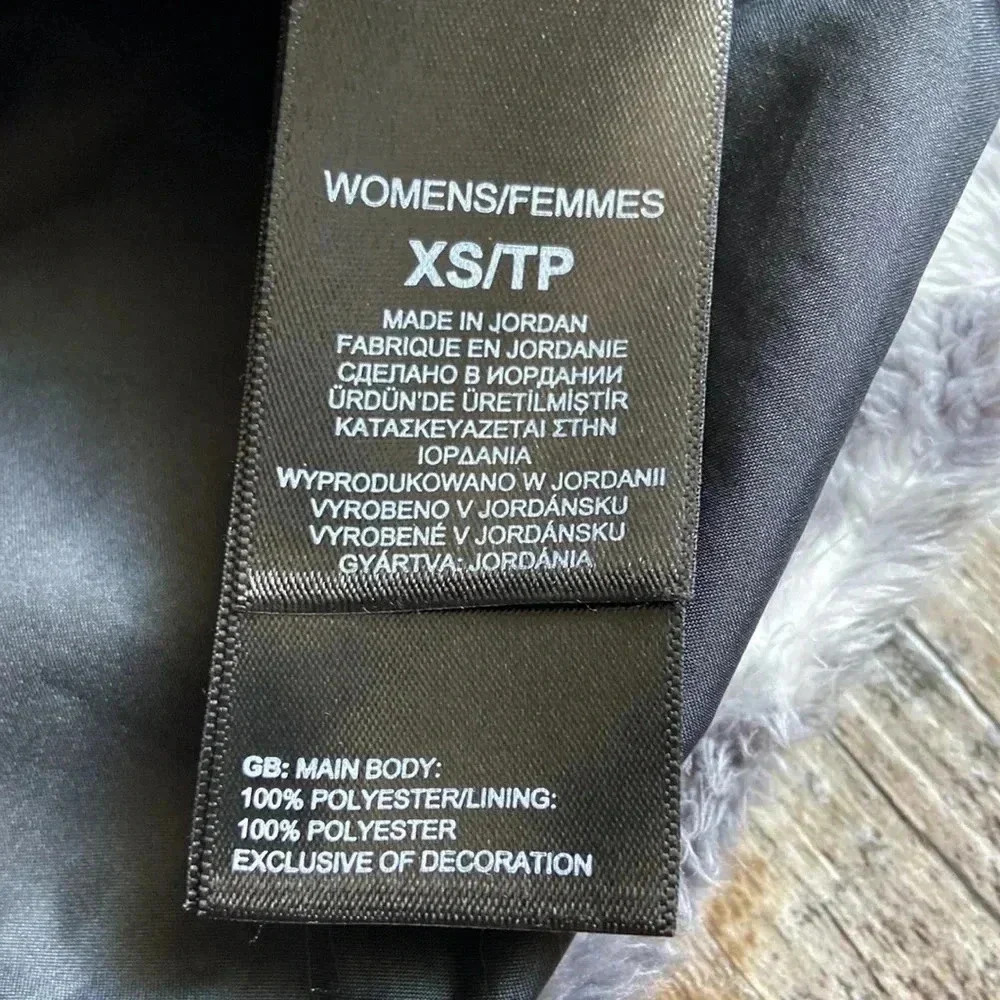 The North Face | Hooded  Camo Print Osito Jacket Asphalt Grey Marble Pri… - Picture 9 of 10